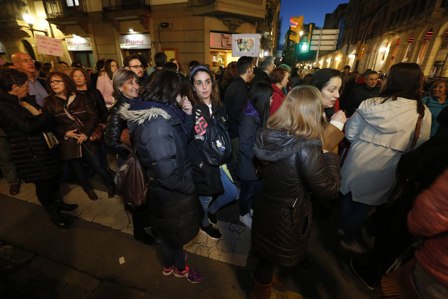 Asturias celebra el Día Internacional de la Mujer en las calles de Gijón en la primera huelga general feminista convocada bajo el lema 'Si nosotras paramos, se para el mundo'