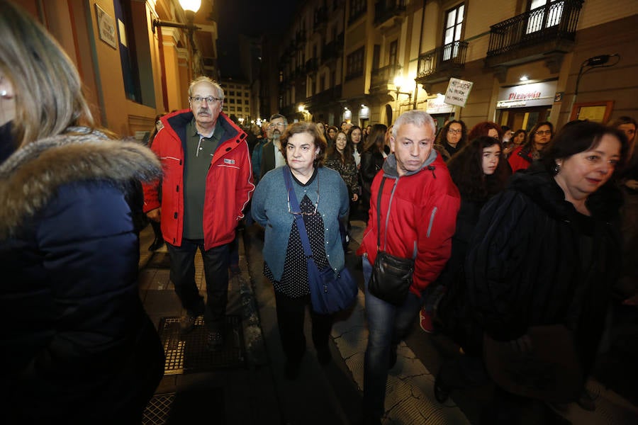 Asturias celebra el Día Internacional de la Mujer en las calles de Gijón en la primera huelga general feminista convocada bajo el lema 'Si nosotras paramos, se para el mundo'
