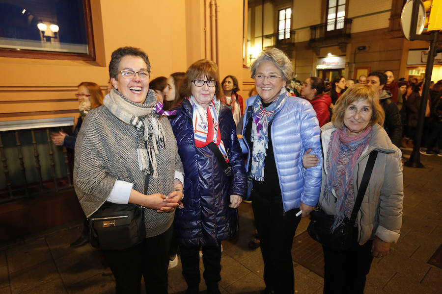 Asturias celebra el Día Internacional de la Mujer en las calles de Gijón en la primera huelga general feminista convocada bajo el lema 'Si nosotras paramos, se para el mundo'