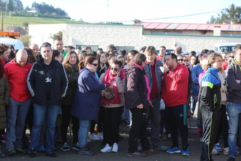 Nueva jornada de búsqueda de Concepción Barbeira en Avilés. Más de 300 personas han participado en el rastreo de la costa en el entorno de la playa de Santa María del Mar. 