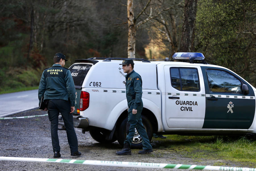 Tras confesar Javier Ledo el crimen de la gijonesa, un equipo de Geas ha vuelto al embalse de Arbón en busca de más pistas