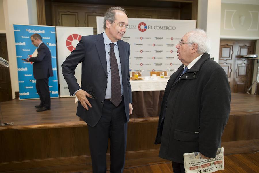 La ponencia corrió a cargo del subdirector general y director de Asset Management y Análisis de Banco Sabadell, Cirus Andreu. 