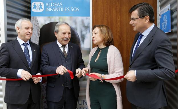 Aldeas Infantiles inaugura su centro de día en Vallobín, con capacidad para 40 niños