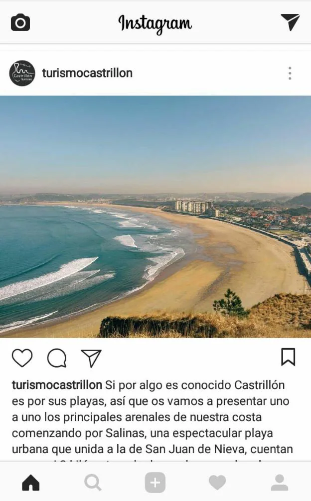 Instagram de Turismo. 