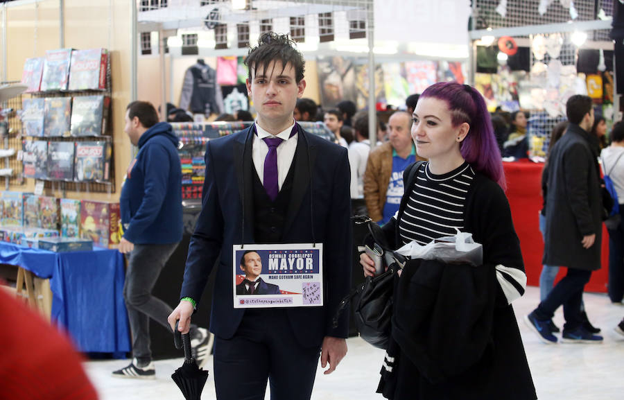 La convención se celebra en el Palacio de Exposiciones y Congresos de la ciudad. 