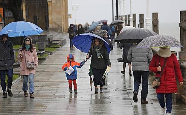 La explicación de las intensas lluvias en Asturias