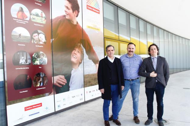 Vicente Domínguez, Borja Ibaseta y Carlos Cuadros. 