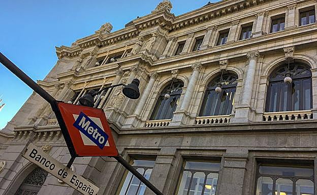 Sede del Banco de España en Madrid.