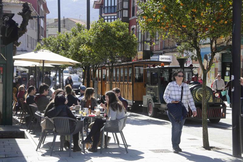 La previsión de mal tiempo no ha desincentivado a los visitantes y Asturias ha alcanzado una elevada tasa de ocupación esta Semana Santa. En los momentos en los que la lluvia ha dado una tregua, los turistas no han dudado en salir a disfrutar de los paisajes y las ciudades del Principado, de Oriente a Occidente. 