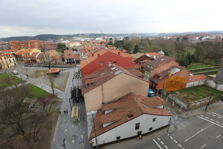 Imágenes tomadas desde los lugares más altos de la ciudad. Carbayedo.