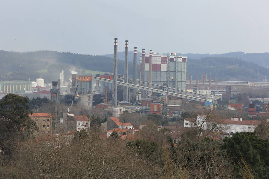 Imágenes tomadas desde los lugares más altos de la ciudad. Carbayedo.