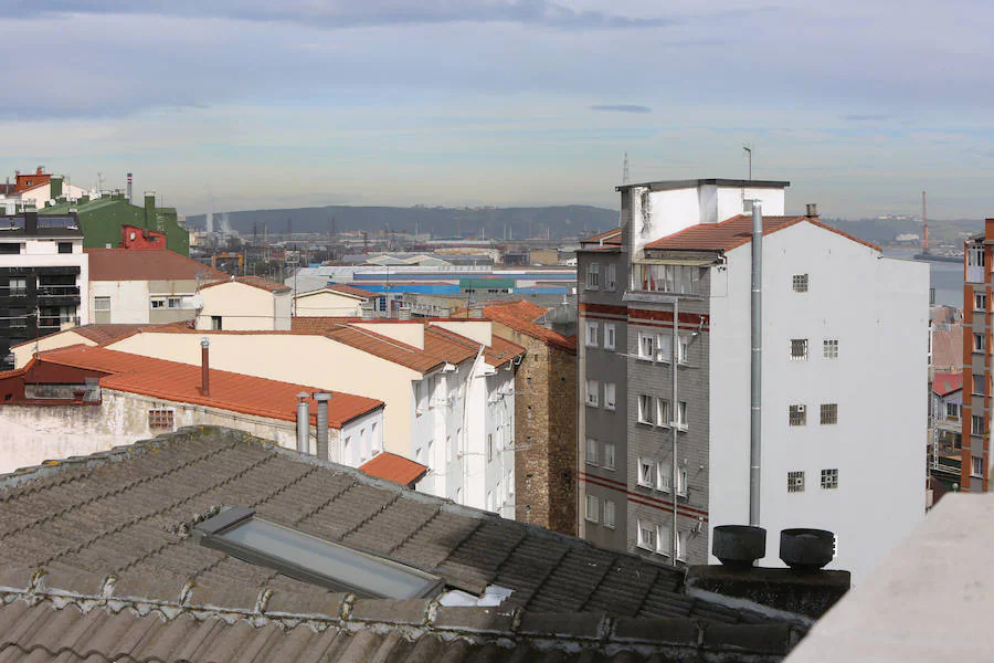 Imágenes tomadas desde los lugares más altos de la ciudad. Sabugo.