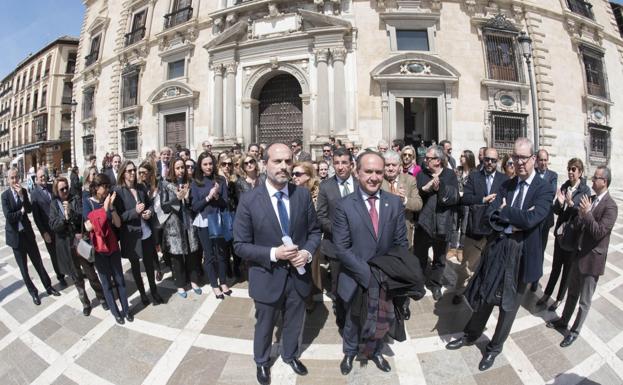 Concentraciones masivas en todos los órganos judiciales de España