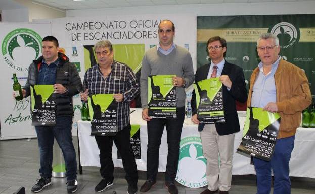 El Campeonato de Asturias de Escanciadores incluirá una prueba tipo test sobre la sidra
