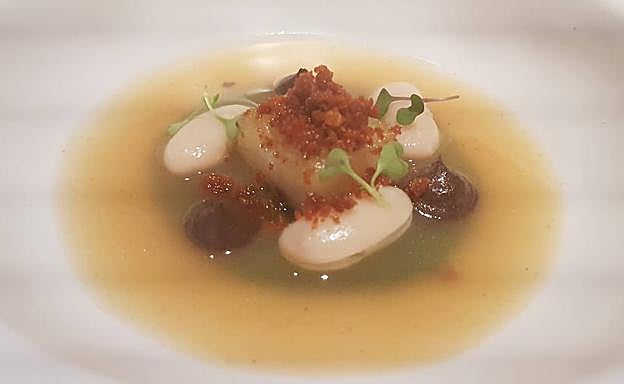 Cocido montañés con su versión actualizada. Nacho Solana.