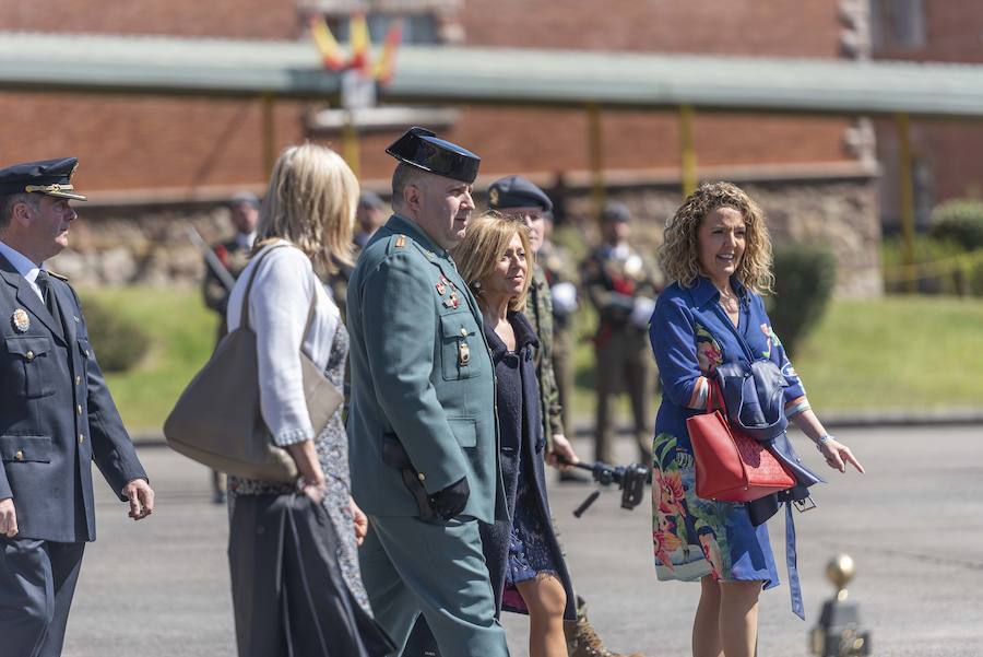 El delegado del Gobierno en Asturias, Mariano Marín, asiste al acto de conmemoración del XXX aniversario de la Unidad de Servicios del Acuartelamiento (USAC) Cabo Noval