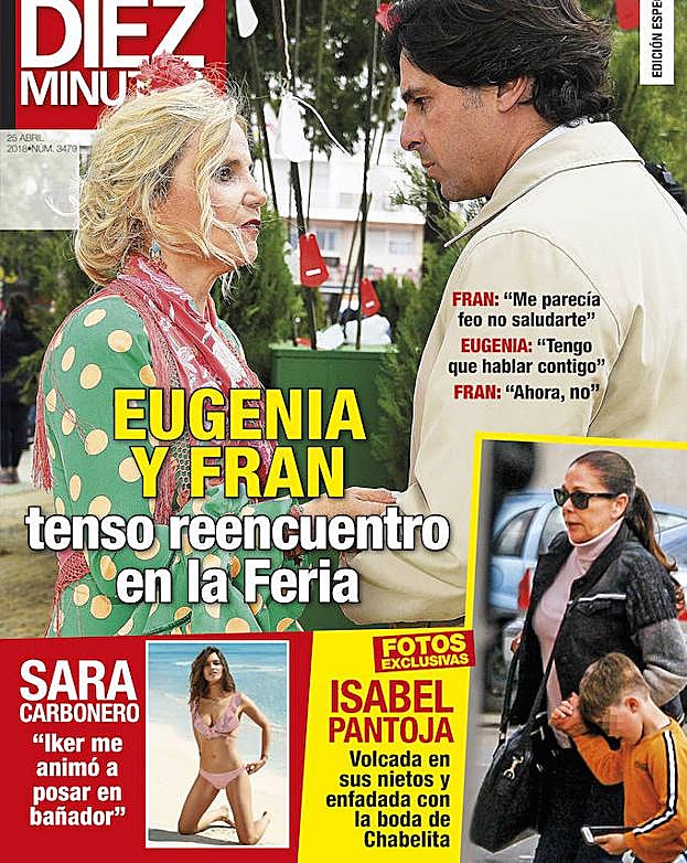 Tenso reencuentro de Eugenia Martínez de Irujo y Fran Rivera
