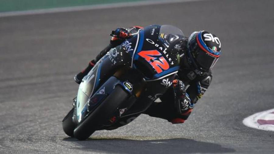 Francesco Bagnaia, durante una carrera esta temporada.