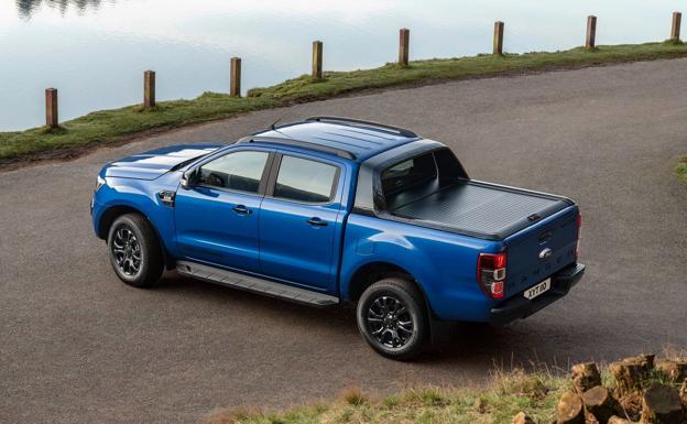 El nuevo Ranger Wildtrak X es un lujoso «pick-up» con tapicería de cuero.