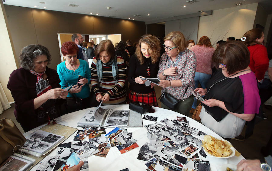 La asociación organizó una comida de hermanamiento en el hotel AC Fórum de la plaza de los Ferroviarios