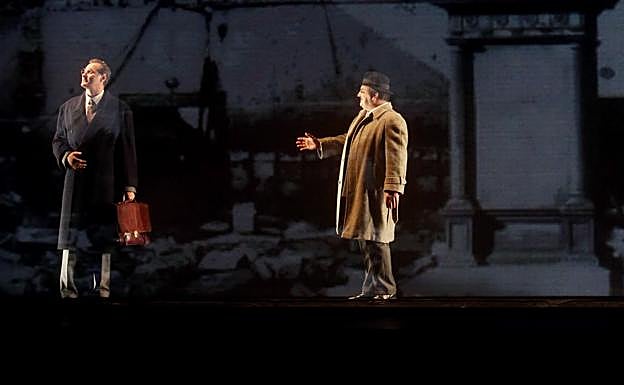 Representación de 'El rector' en el Teatro Campoamor.