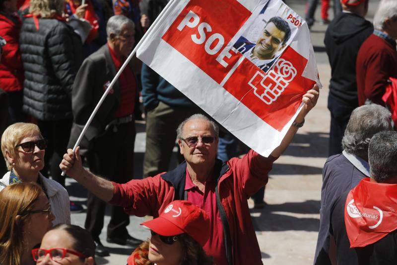 La manifestación parte del Parque Viejo de La Felguera bajo el lema «Igualdad, mejor empleo, mayores salarios, pensiones dignas»