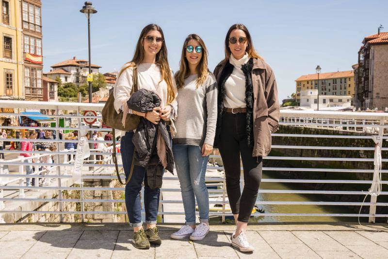 El buen tiempo invitó a lugareños y foráneos a disfrutar de todos los rincones del Principado en este Primero de Mayo.