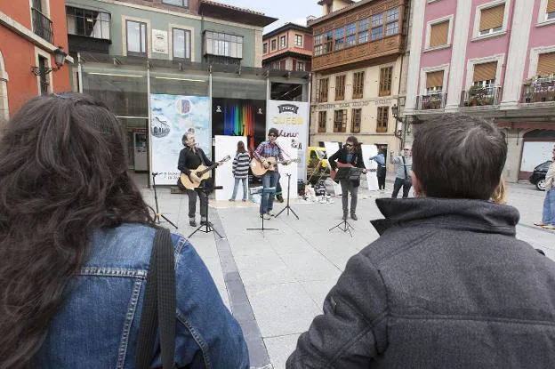Concierto en la plaza de España de una edición anterior del festival. 
