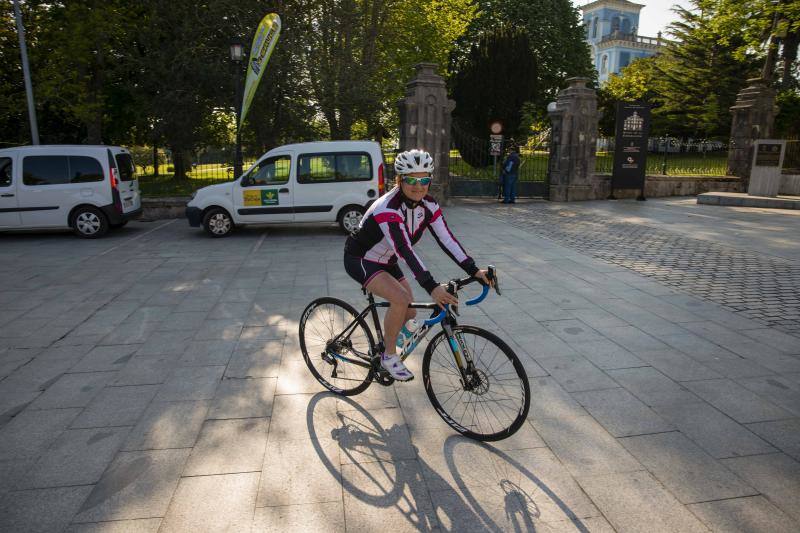 112 personas participaron en la prueba ciclista, en la que María del Carmen Pérez fue la vencedora en la categoría femenina.