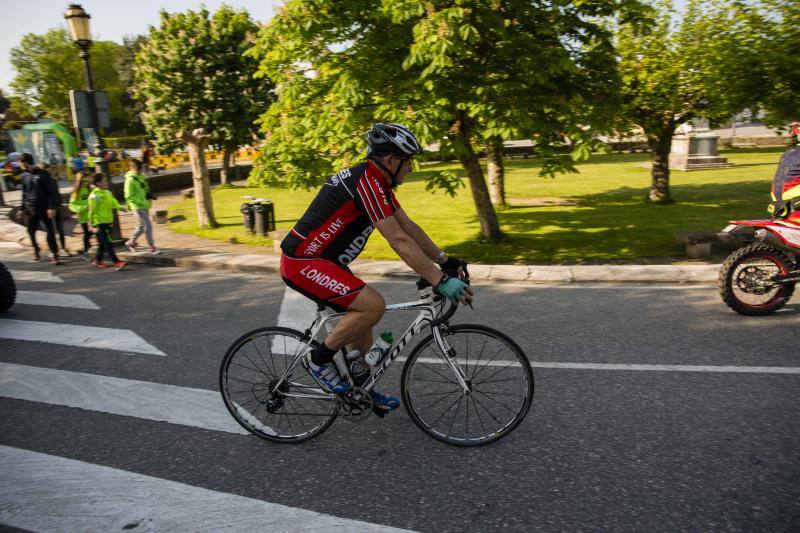 112 personas participaron en la prueba ciclista, en la que María del Carmen Pérez fue la vencedora en la categoría femenina.