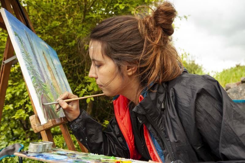 Martina Bugallo gana el concurso con una obra que mezcla naturaleza pura con volúmenes arquitectónicos 