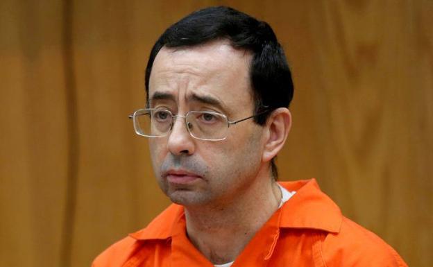 Larry Nassar, durante el juicio. 