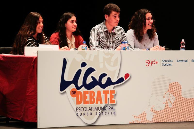 Fotos: Final de la I Liga de Debate Escolar Municipal de Gijón