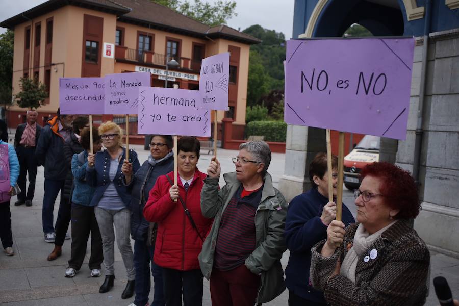 Concentraciones en las principales ciudades asturianas para reclamar el cumplimiento del pacto de Estado y más presupuesto contra la violencia machista