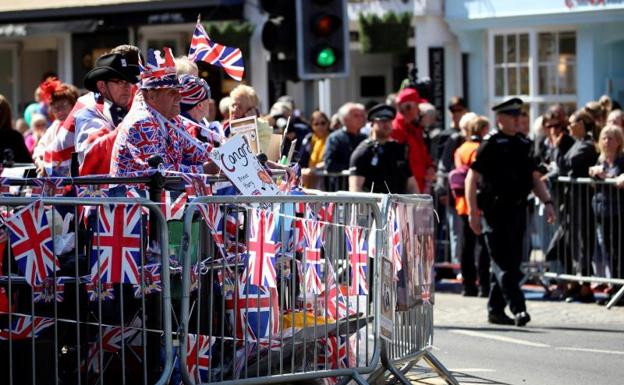 Imagen. La boda ha generado una gran expectación entre los británicos.