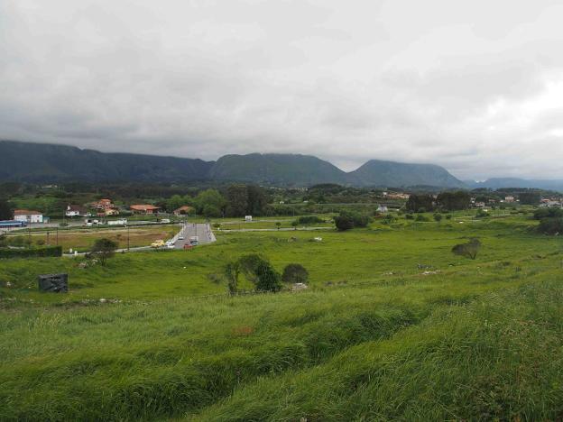 Terrenos de La Talá, uno de los «puntos calientes» que el futuro PGO no aclara para Asecoa. 