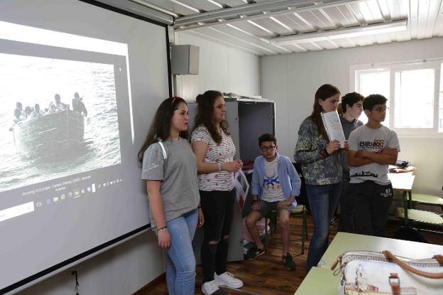 Historias de refugiados en Cangas
