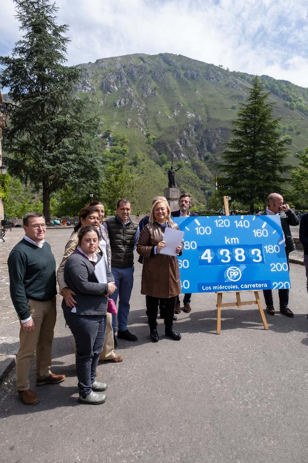 El PP en Covadonga. 