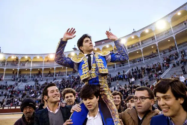 Lorenzo, en Las Ventas. 