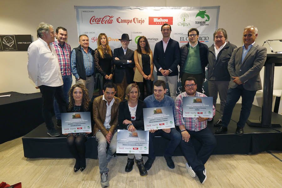 El restaurante ovetense revalidó su título en el concurso organizado por EL COMERCIO y el establecimiento gijonés apostó por ingredientes ecológicos.