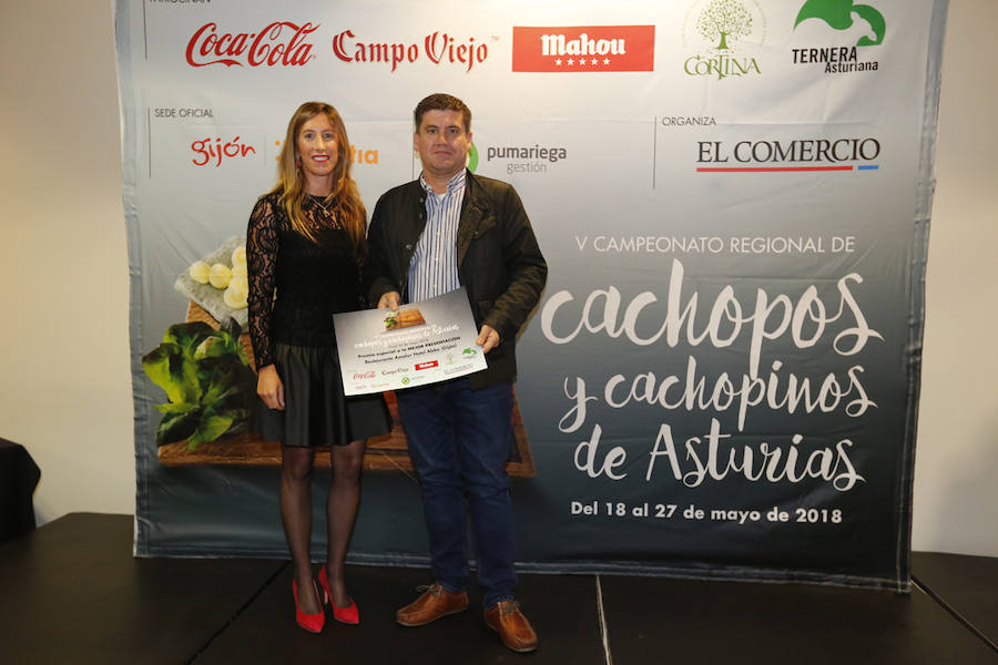 El restaurante ovetense revalidó su título en el concurso organizado por EL COMERCIO y el establecimiento gijonés apostó por ingredientes ecológicos.