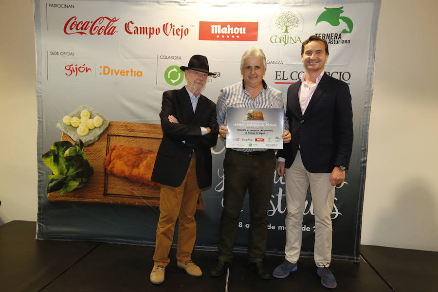 El restaurante ovetense revalidó su título en el concurso organizado por EL COMERCIO y el establecimiento gijonés apostó por ingredientes ecológicos.
