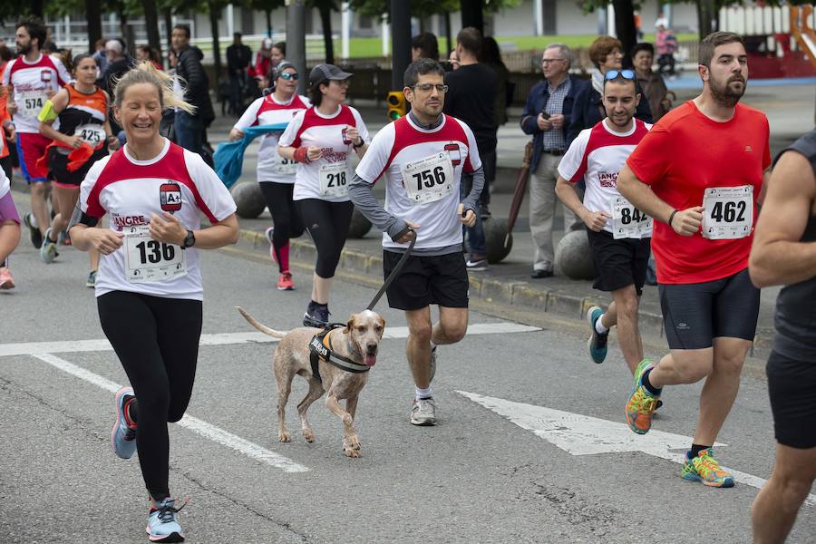 850 personas se sumaron a esta inciativa solidaria organizada por el Centro Comunitario de Sangre y Tejidos de Asturias, con el patrocinio de la Fundación EdP y la colaboración del Ayuntamiento de Gijón, la Dirección General de Deportes y EL COMERCIO
