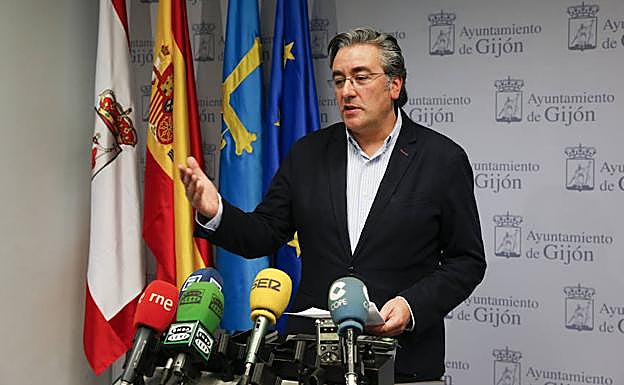 Pablo González, en una rueda de prensa.