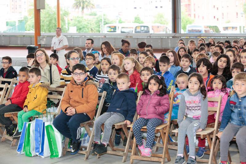La entrega de premios ha tenido lugar en la pista de patinaje de Moreda
