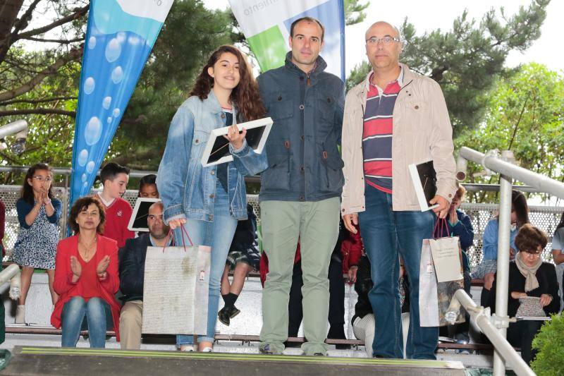 La entrega de premios ha tenido lugar en la pista de patinaje de Moreda