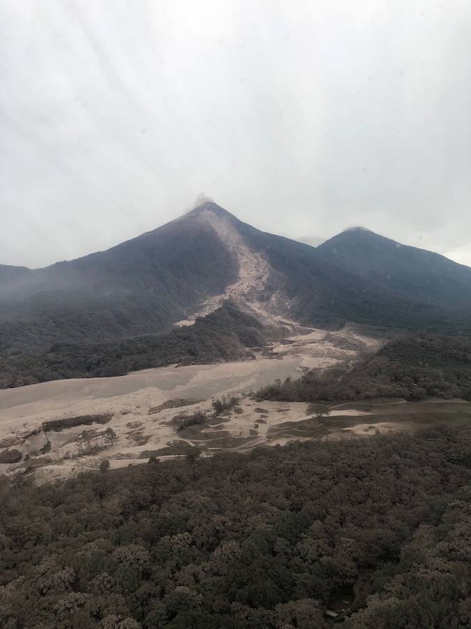 Fotos: Las impactantes imágenes tras la erupción del volcán de Fuego, en Guatemala