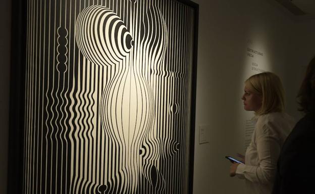 Exposición de Victor Vasarely. 