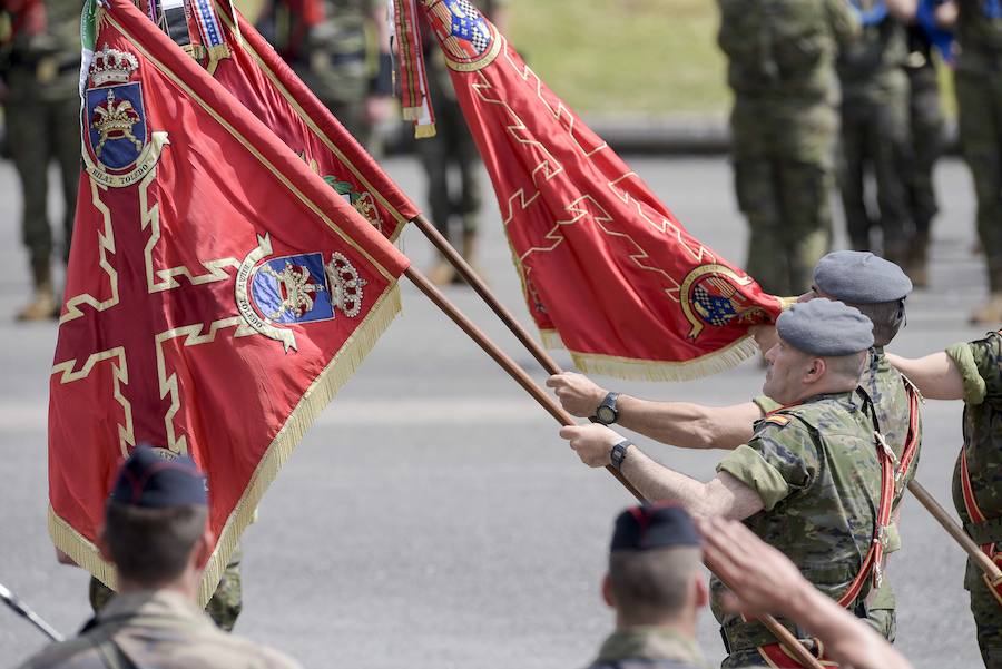 El acto estuvo presididido por el coronel Manuel Pérez López.