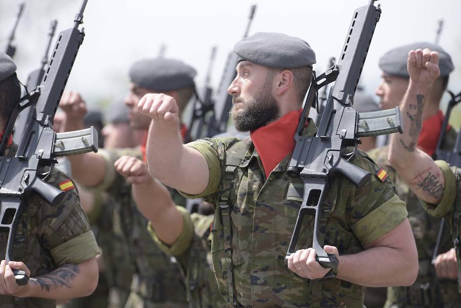 El acto estuvo presididido por el coronel Manuel Pérez López.